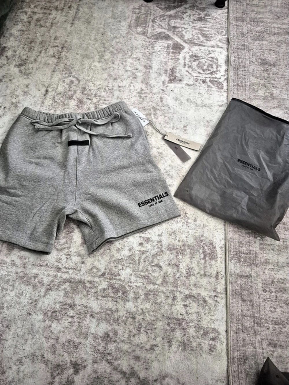 Essentials Fear of God Gray Athletic Shorts NWT